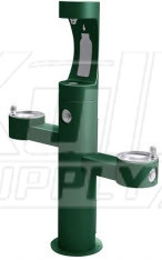 Elkay LK4430BF1UFRK Outdoor Drinking Fountain with Bottle Filling Station 