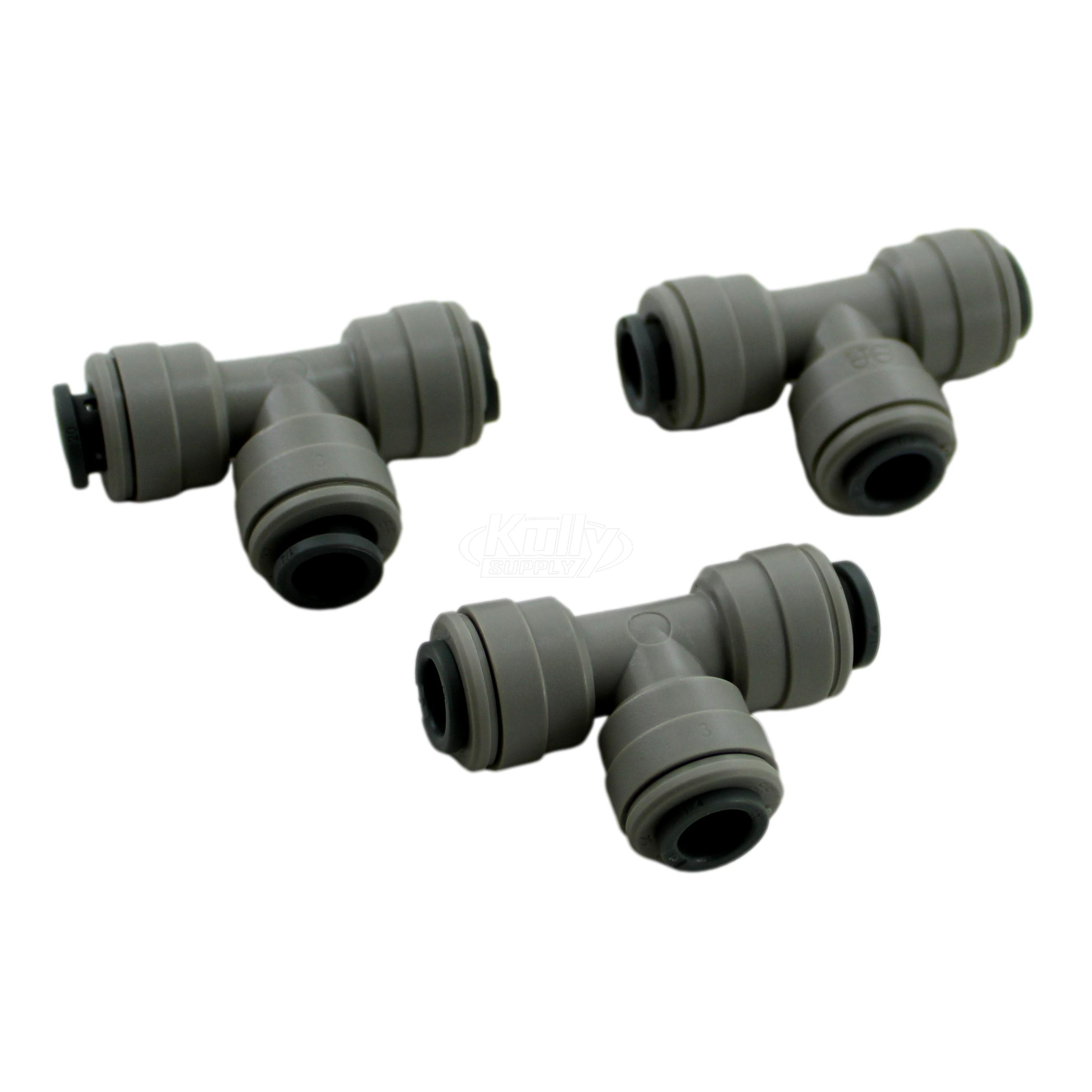 Elkay 1000001994 John Guest 1/4" Tee Fitting (3pk)