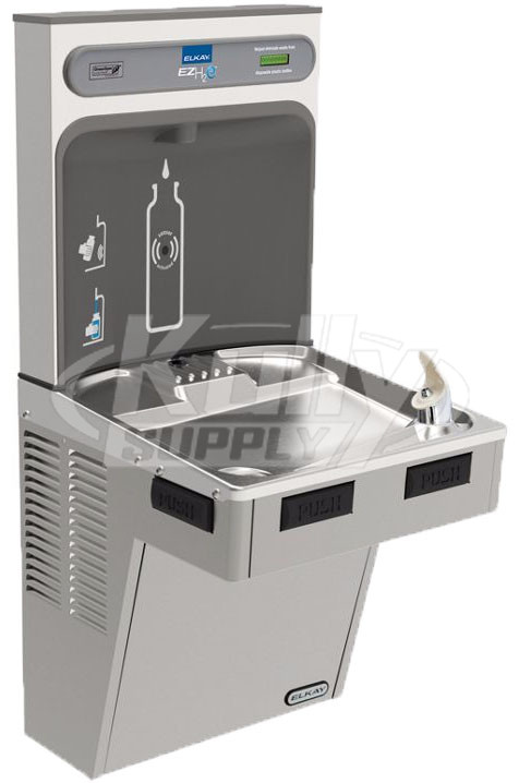 Elkay EZH2O EMABFDWSLK NON-REFRIGERATED Drinking Fountain with Bottle Filler