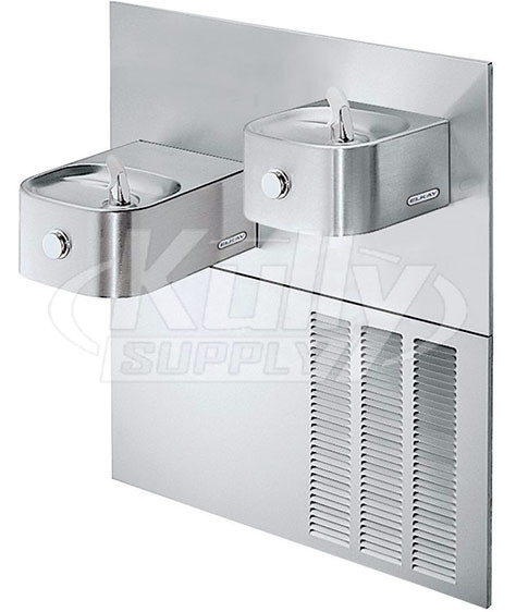 Elkay ERFPVR28RAK In-Wall Dual Drinking Fountain with Vandal-Resistant Bubbler 