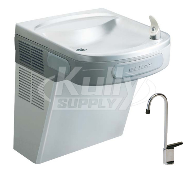 Elkay EZSDSF Stainless Steel NON-REFRIGERATED Drinking Fountain with Glass Filler