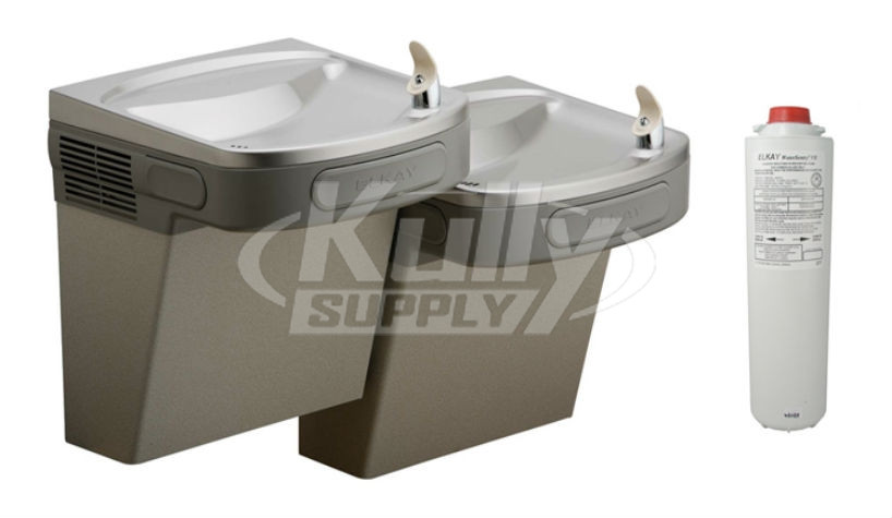 Elkay LZSTLDDLC Filtered NON-REFRIGERATED Dual Drinking Fountain