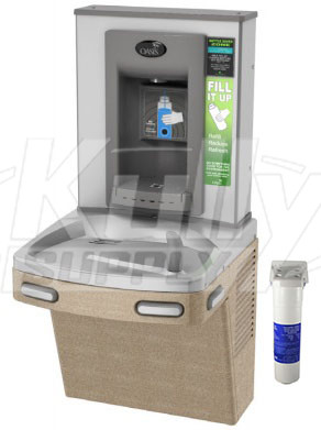 Oasis PGF8EBF Filtered Drinking Fountain with Bottle Filler