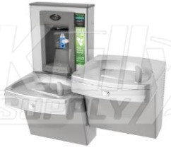 Oasis PGVEBFSL Vandal Resistant NON-REFRIGERATED Drinking Fountain with Bottle Filler