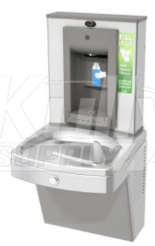 Oasis PGVEBF Vandal Resistant NON-REFRIGERATED Drinking Fountain with Bottle Filler