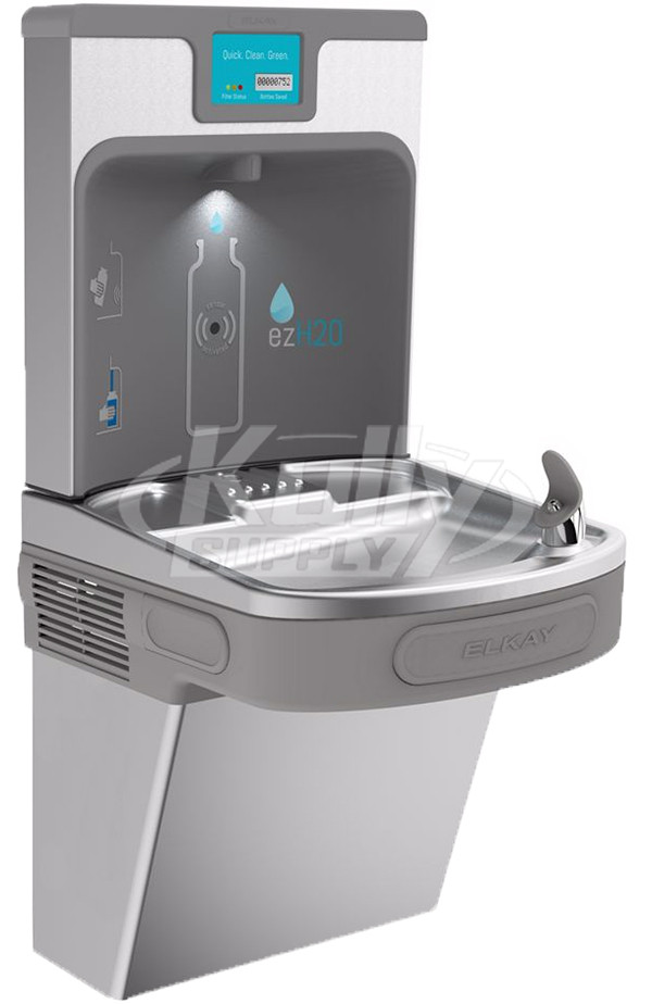 Elkay Enhanced Ezh2o Lzs8wssp Filtered Stainless Steel Drinking