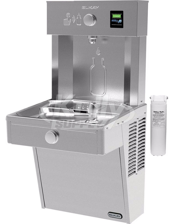 Elkay Ezh2o Lvrcdwsk Filtered Vandal Resistant Non Refrigerated Drinking Fountain With Bottle Filler Drinkingfountaindoctor Com