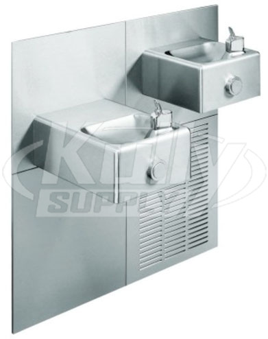 Oasis M8scpm In Wall Dual Drinking Fountain Drinkingfountaindoctor Com
