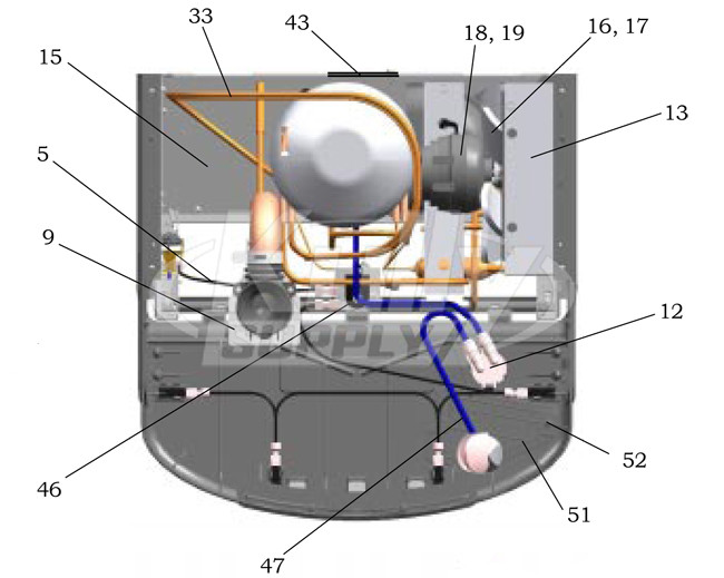 Elkay EZF(S).A Drinking Fountain Parts Breakdown