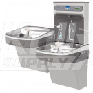 Configuration 3, Left-hand high and right-hand low w/ bottle filler