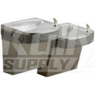 Elkay EZSTL8LC shipped with higher unit on left