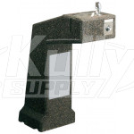 Elkay LK4590 Stone Aggregate Outdoor Drinking Fountain
