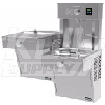 Elkay EZH2O VRCTL8WSK Heavy Duty Vandal-Resistant Dual Drinking Fountain with Bottle Filler