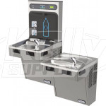 Hasley Taylor HydroBoost HTHB-HAC8BLPV-NF Dual Drinking Fountain with Bottle Filler