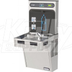 Halsey Taylor HydroBoost HTHB-HAC8-SS Stainless Steel Drinking Fountain with Bottle Filler