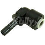Elkay 70817C John Guest Fitting, 1/4" 90* Elbow F & M