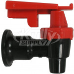 Oasis 032135-023 Faucet Assy, Self Clsg, Blk Red Safety
