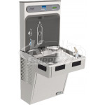 Elkay EZH2O LMABF8WSSK Filtered Stainless Steel Drinking Fountain with Bottle Filler