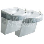 Elkay EZSTL8SC Stainless Steel Dual Drinking Fountain
