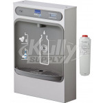 Elkay EZH2O LZWSSM GreenSpec Filtered Stainless Steel Surface Mount Bottle Filling Station