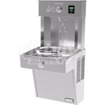 Halsey Taylor HydroBoost HTHBHVR8-NF Heavy Duty Vandal-Resistant Drinking Fountain with Bottle Filler