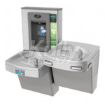 Oasis PG8EBFSLTM Stainless Steel Sensor-Operated (lower unit only) Dual Drinking Fountain with Bottle Filler