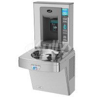 Oasis PG8EBFT Stainless Steel Sensor-Operated Drinking Fountain with Bottle Filler