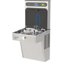 Halsey Taylor HydroBoost HTHB-HVRGRN8-NF GreenSpec Stainless Steel Drinking Fountain with Bottle Filler