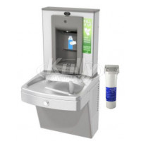 Oasis PGVF8EBF Filtered Vandal-Resistant Drinking Fountain with Bottle Filler