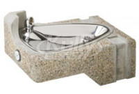 Haws 1047 Stone Aggregate Wall Mounted Drinking Fountain