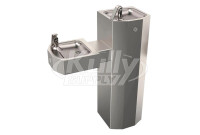 Murdock GSM54 Bi-Level Pedestal Mount Outdoor Drinking Fountain