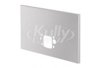 Haws BP6 Back Panel Satin Stainless Steel