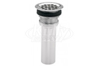 Haws 6458 Waste Strainer Chrome 4"