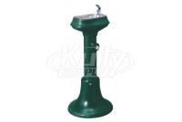Halsey Taylor 4880FREVG Evergreen Freeze Resistant Outdoor Drinking Fountain