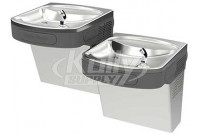 Halsey Taylor HTVZDBLSS-WF NON-REFRIGERATED Stainless Steel Filtered Dual Drinking Fountain