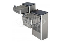 Haws 1202S Wall Mounted Dual Drinking Fountain