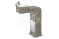 Haws 3177 Stone Aggregate Outdoor Drinking Fountain