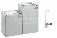 Elkay EWTLA8LFK Dual Drinking Fountain with Glass Filler