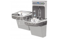 Elkay EZH2O LZSTLG8WSLK GreenSpec Filtered Dual Drinking Fountain with Bottle Filler