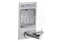 Elkay EZH2O EZWS-EDFPBM114K NON-REFRIGERATED Bottle Filling Station with Stainless Steel Integral SwirlFlo Fountain