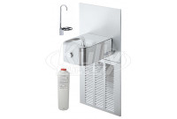 Elkay LNFEM8FK Filtered In-Wall Drinking Fountain with Glass Filler