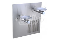 Elkay ERPBGRNM28RAK GreenSpec In-Wall Dual Drinking Fountain