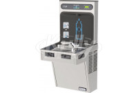 Halsey Taylor HydroBoost HTHB-HAC8-SS Stainless Steel Drinking Fountain with Bottle Filler