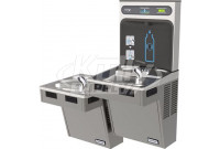 Halsey Taylor HydroBoost HTHB-HAC8BLRPV-NF Dual Drinking Fountain with Bottle Filler