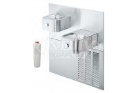 Elkay LNTE8K Filtered In-Wall Dual Drinking Fountain