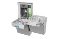 Oasis PG8EBFSLTM Stainless Steel Sensor-Operated (lower unit only) Dual Drinking Fountain with Bottle Filler