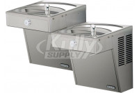 Elkay VRCTLRDDSC NON-REFRIGERATED Vandal-Resistant Dual Drinking Fountain