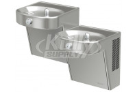 Elkay VRCHDTL8SC Heavy Duty Vandal-Resistant Dual Drinking Fountain
