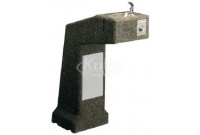 Halsey Taylor 4590FR Freeze Resistant Stone Aggregate Outdoor Drinking Fountain