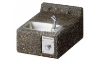 Halsey Taylor 4593 Stone Aggregate Outdoor Drinking Fountain